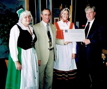 Danish Plaque at Pier 21 in Halifax